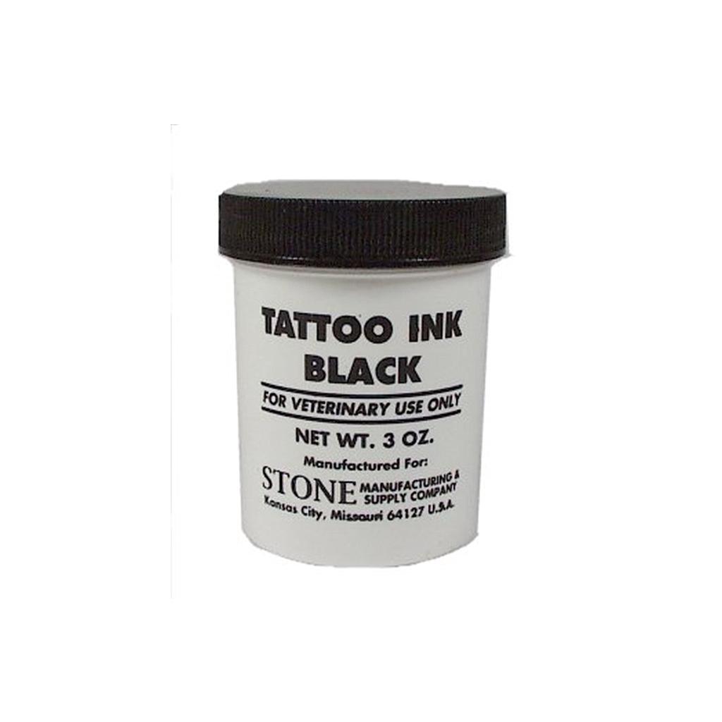 DMB - TATTOO INK STONE JAR BLACK 3OZ