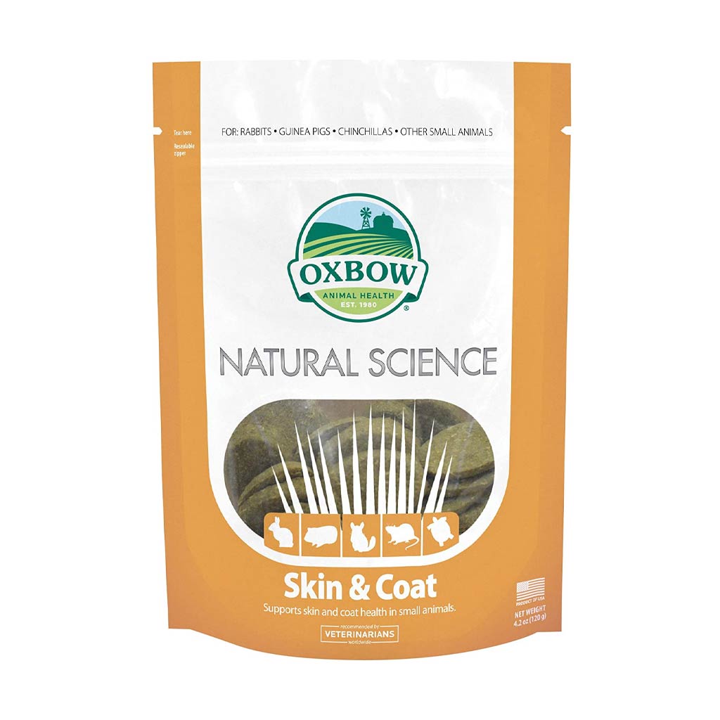 OXBOW NATURAL SCIENCE SKIN &amp; COAT 60CT
