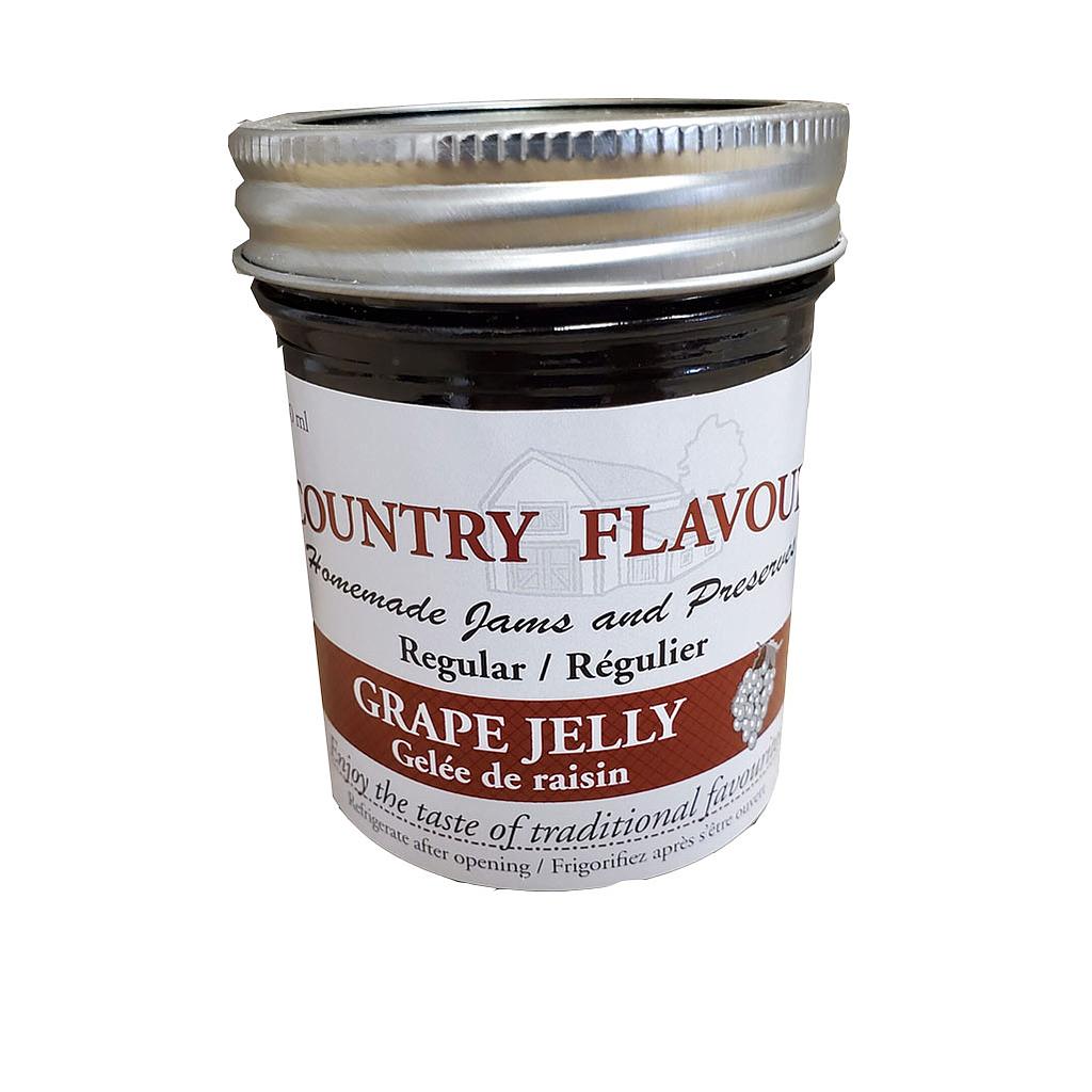 COUNTRY FLAVOUR 250ML GRAPE JELLY