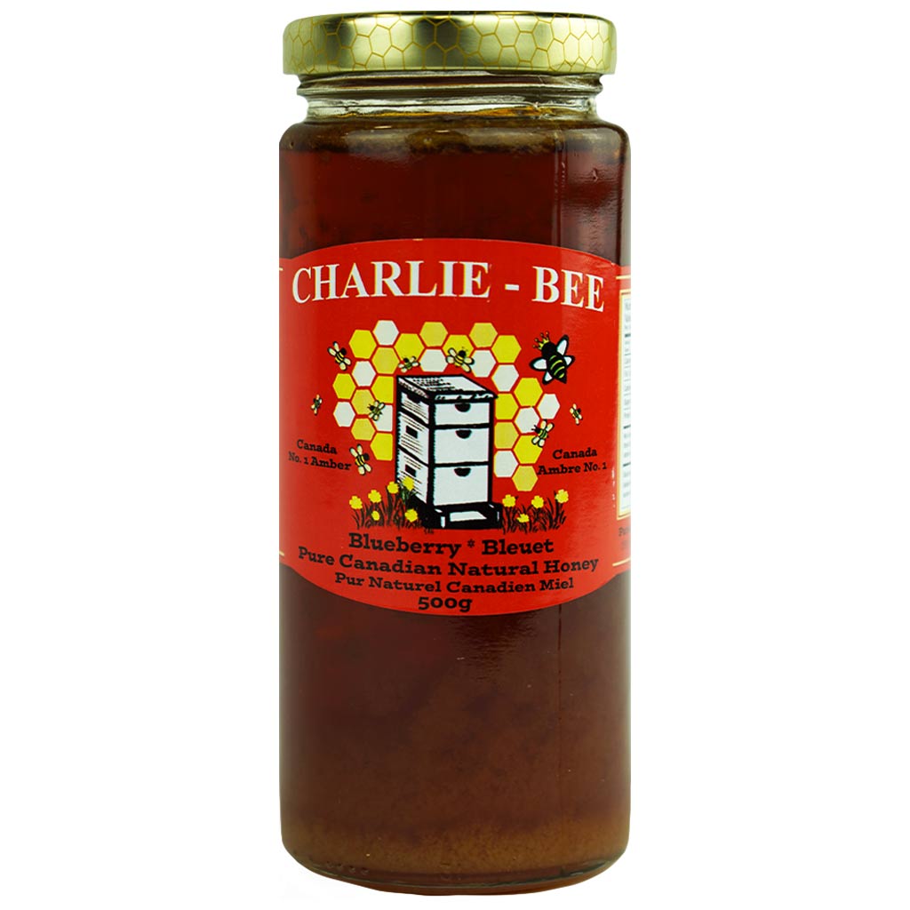 CHARLIE-BEE BLUEBERRY HONEY 500GM