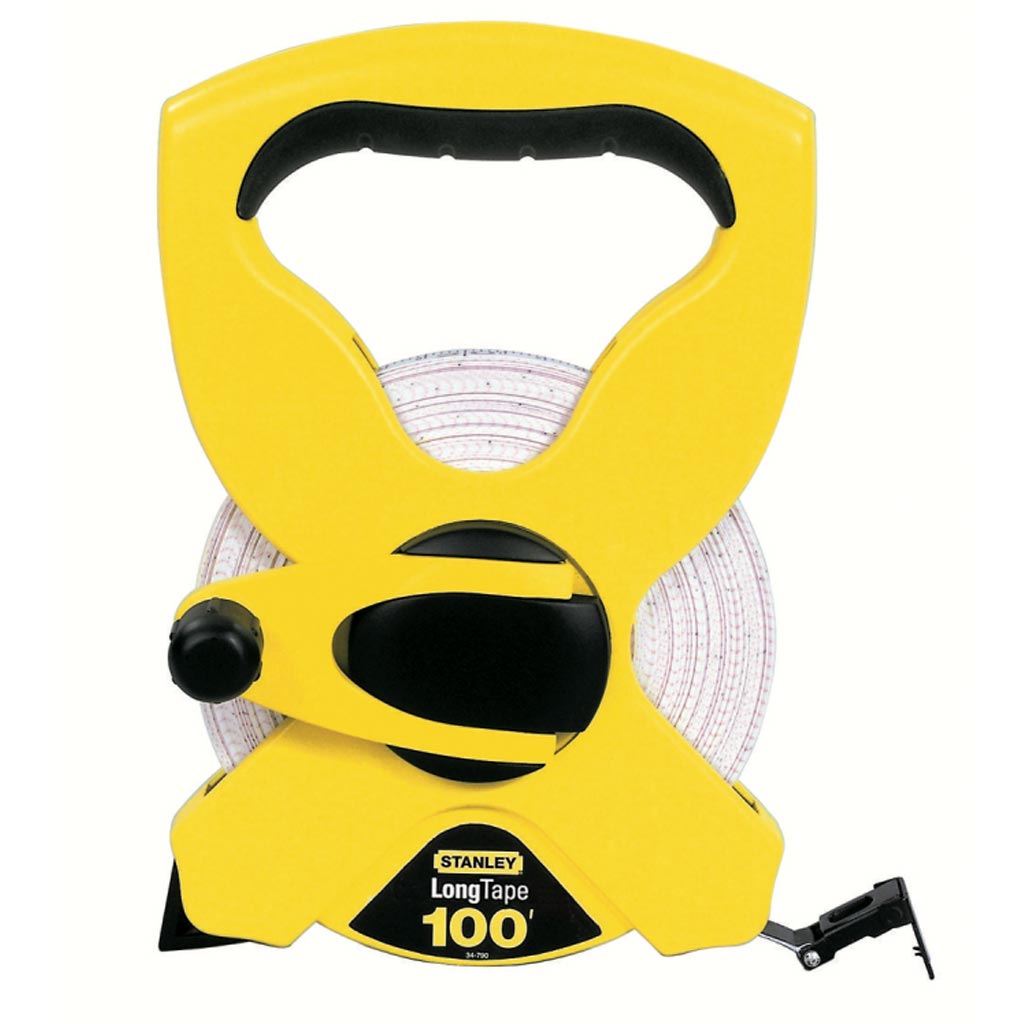 100'L Fiberglass Tape Measure 100'L Fiberglass Tape Measure