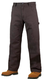 [10063910] TOUGH DUCK MENS WASHED DUCK PANT BROWN 34W/32