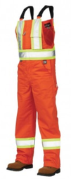 [10064728] DMB - WORK KING HIVIS P/C UNLINED OVERALL BLAZE MED