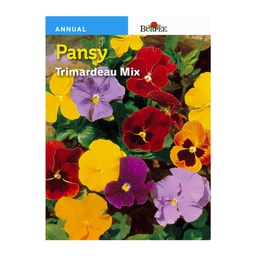 [10081406] BURPEE PANSY- TRIMARDEAU MIXED COLOURS