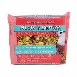 [10081722] WILDLIFE SCIENCE SONGBIRD TREAT NUTTY'S BERRIES 1.75LB