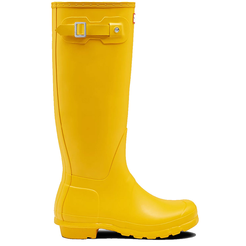 HUNTER ORIGINAL TALL BOOT YELLOW SIZE 9 MB Country Living