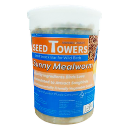 [10085334] WILDLIFE SCIENCE SEED TOWER SUNNY MEALWORM 28OZ