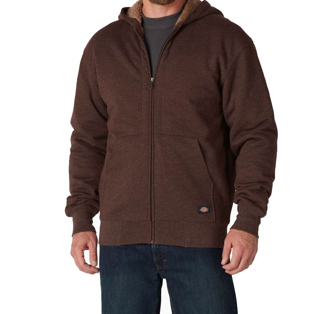 Sherpa lined full hot sale zip hoodie