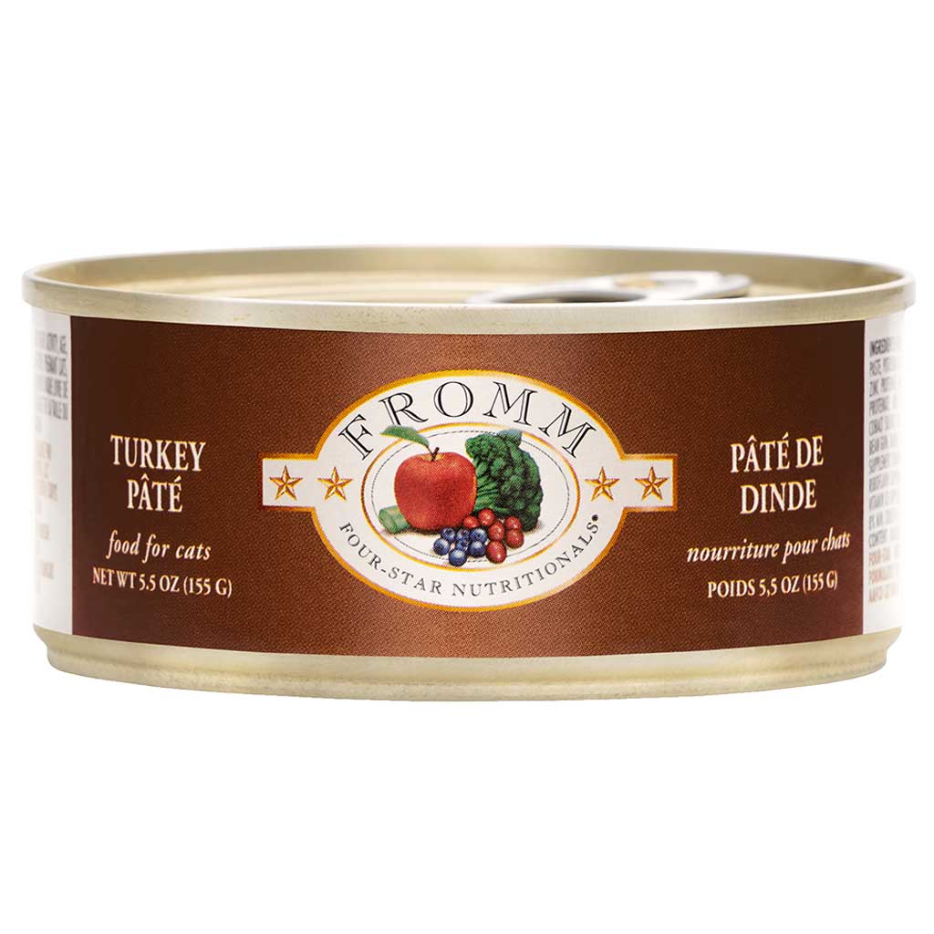 Fromm 4 Star Cat Food Turkey Pate 5.5Oz MB Country Living