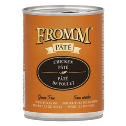 [10088590] FROMM DOG GOLD CHICKEN PATE 12OZ