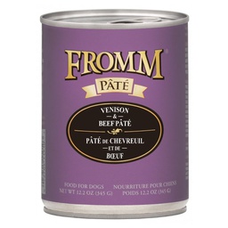[10088596] FROMM DOG GOLD VENISON &amp; BEEF PATE 12.2OZ