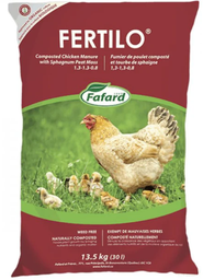 [10092170] FAFARD COMPOSTED CHICKEN MANURE W/ SPHAGNUM PEAT MOSS 30L