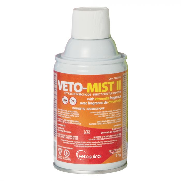 Veto Mist Ii Citronella Mosquito & Fly Spray [170G] | MB Country