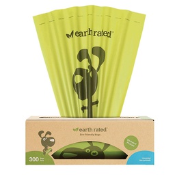 [10013320] EARTH RATED UNSCENTED POOP BAGS ROLLS 300CT