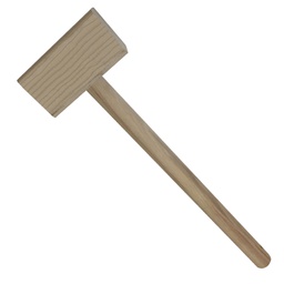 [10029866] DV - MAPLE SYRUP WOODEN TAPPING HAMMER 12&quot;