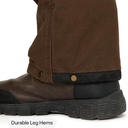 BERNE MENS HEARTLAND INSULATED WASHED DUCK BIB OVERALL BLACK (TALL-2XL)