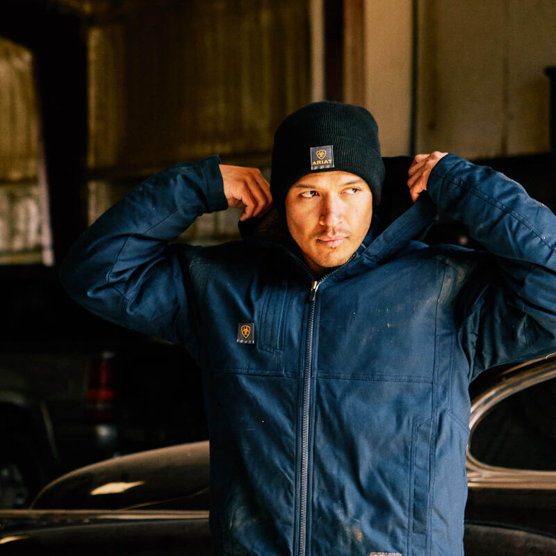 ARIAT REBAR WATCH CAP BEANIE BLACK