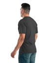 BERNE MENS PERFORMANCE SHORT SLEEVE POCKET TEE BLACK HEATHERED (M)