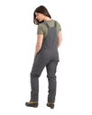 BERNE WOMENS FLEX SOFTSTONE DUCK UNLINED BIB OVERALL TITANIUM (S)