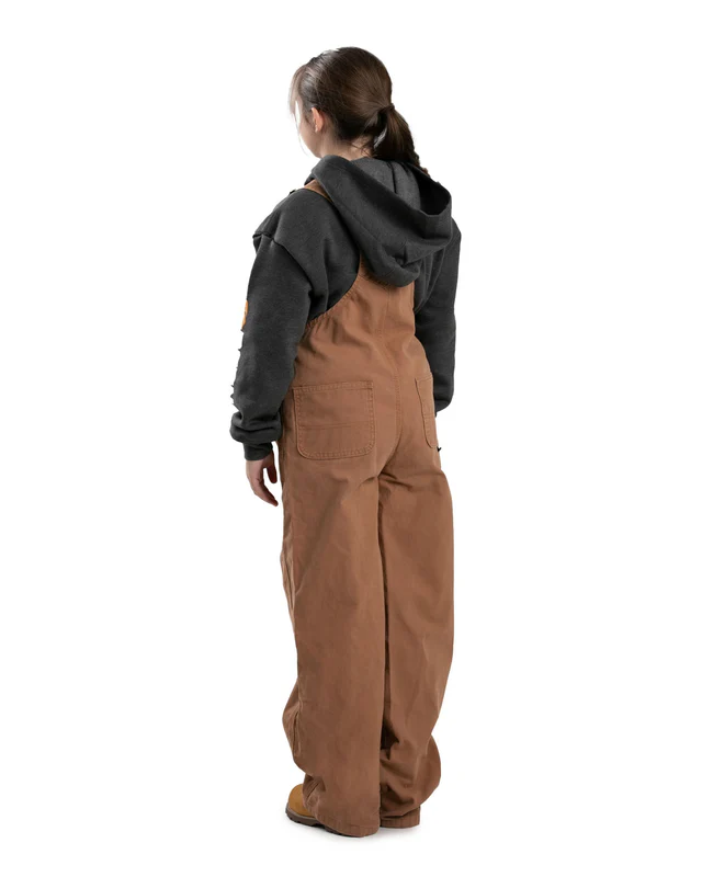 BERNE YOUTH UNLINED OVERALL BROWN DUCK (6)