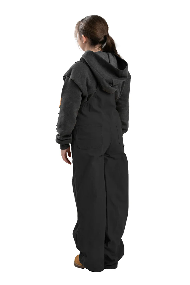 BERNE YOUTH UNLINED OVERALL BLACK (6)