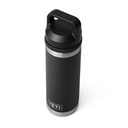 YETI INTL RAMBLER BOTTLE W/CHUG BLACK 18OZ/532ML