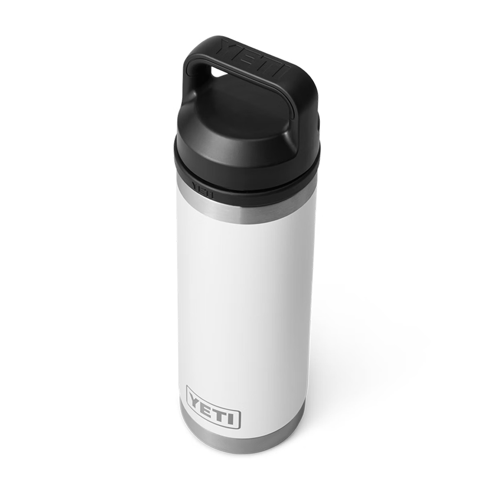 YETI INTL RAMBLER BOTTLE W/CHUG WHITE 18OZ/532ML