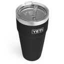 YETI INTL RAMBLER STRAW CUP BLACK 26OZ/769ML