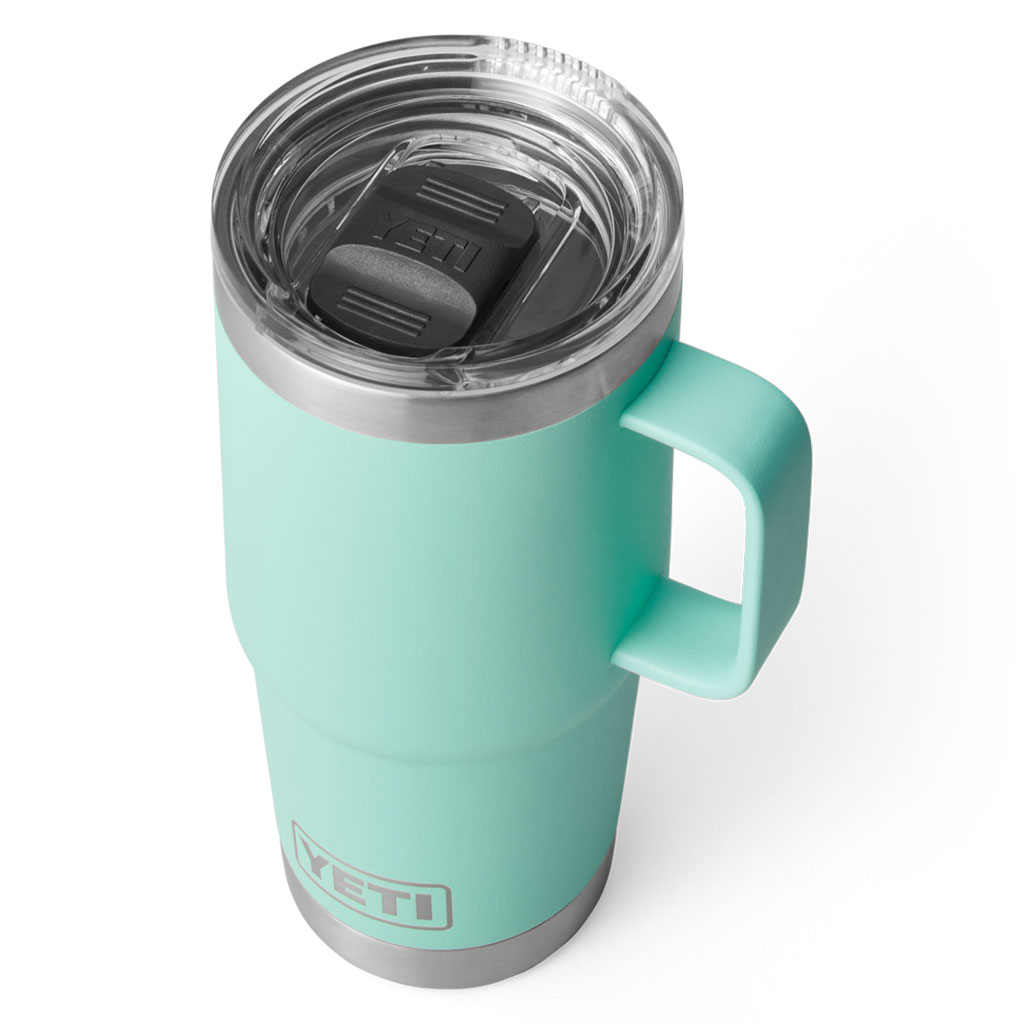 YETI RAMBLER TRAVEL MUG SEAFOAM 20OZ