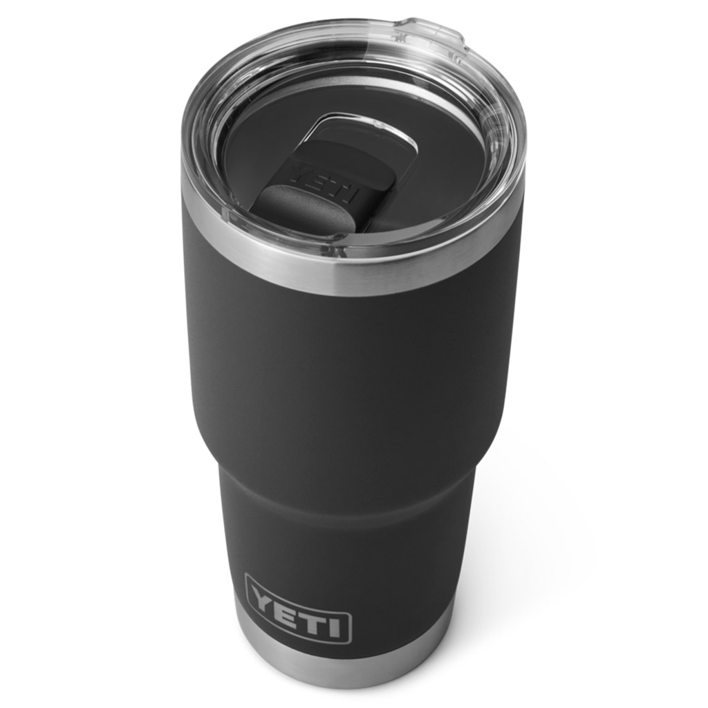 YETI RAMBLER TUMBLER BLACK 30OZ/887ML