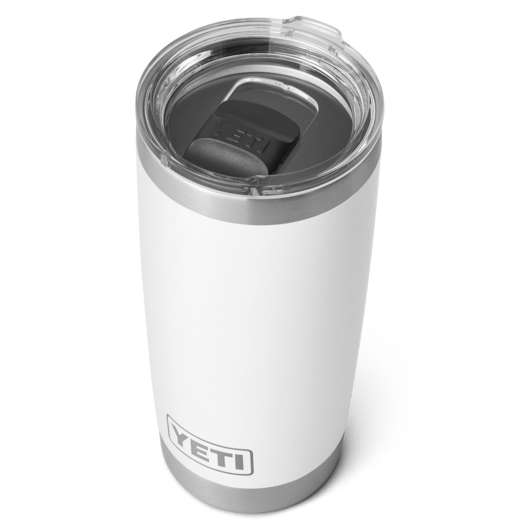 YETI RAMBLER TUMBLER WHITE 20OZ/591ML