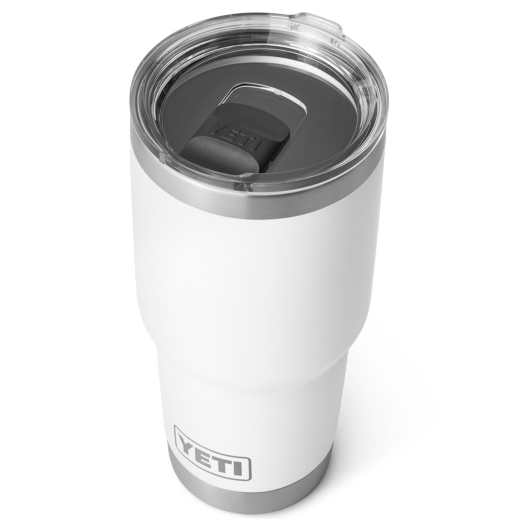 YETI RAMBLER TUMBLER WHITE 30OZ/887ML