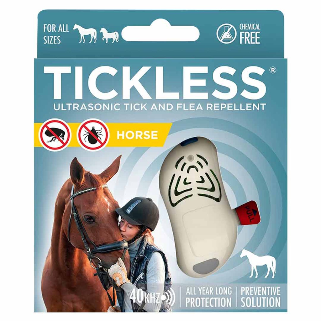 TICKLESS HORSE ULTRASONIC TICK &amp; FLEA REPELLENT-beige