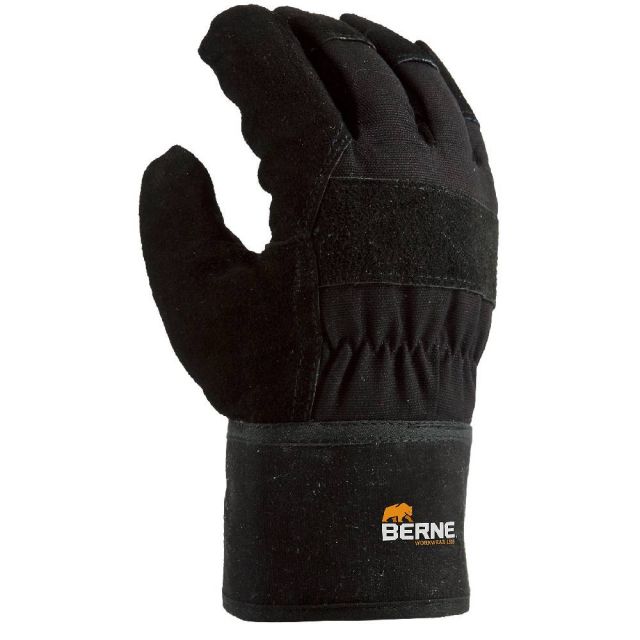 BERNE HEAVY DUTY UTILITY GLOVE BLACK (2XL)