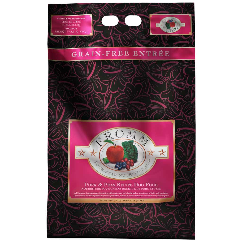 FROMM DOG 4STAR GF PORK &amp; PEAS 5.4KG