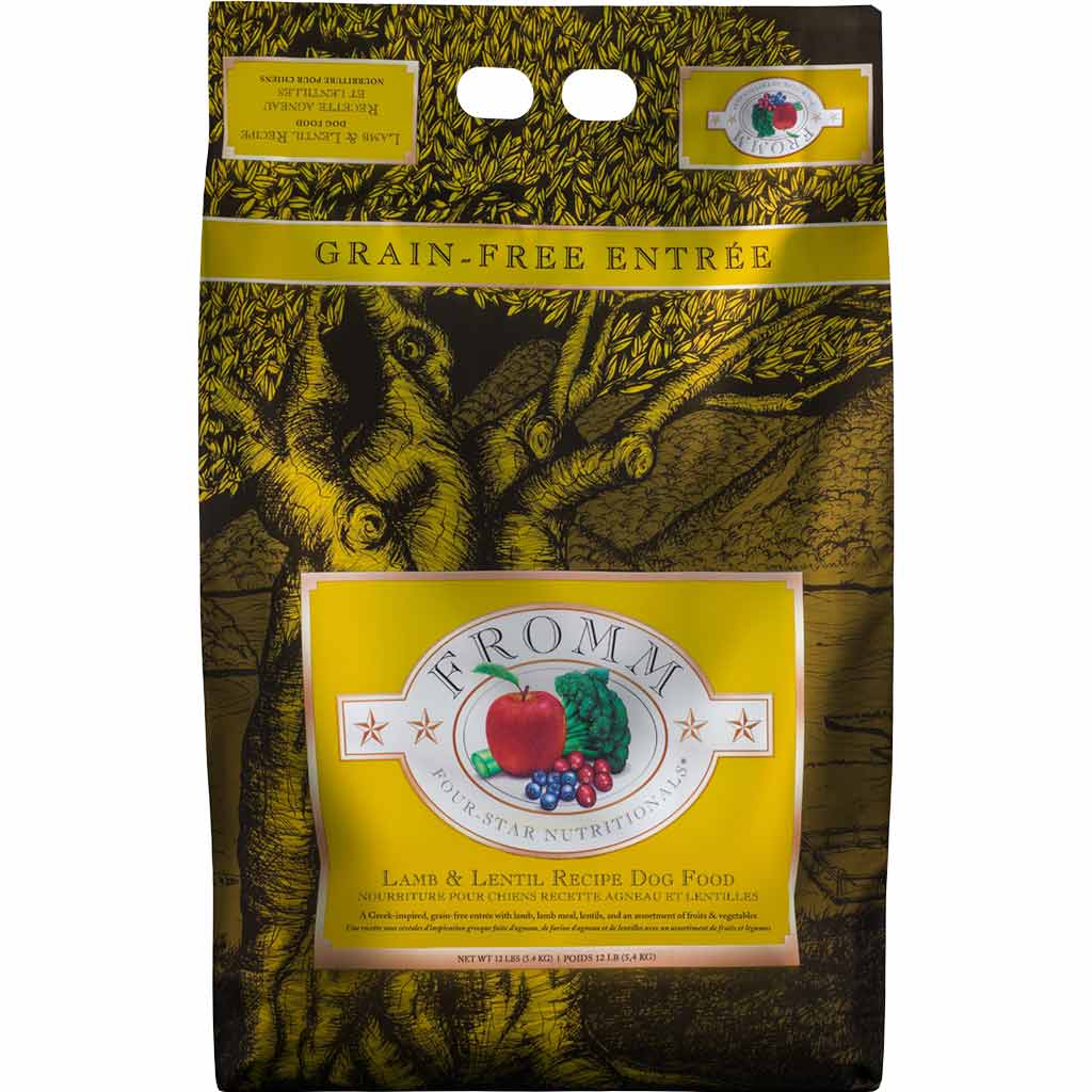 FROMM DOG 4STAR GF LAMB & LENTIL 5.4KG