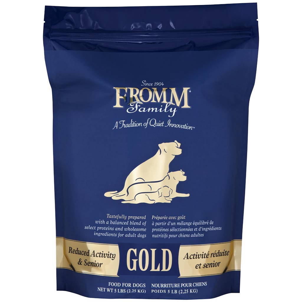 FROMM DOG GOLD REDUCED ACTIVITY & SENIOR 2.3KG (NAVY)