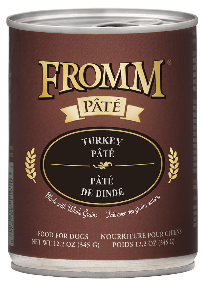 FROMM DOG TURKEY PATE 12.2OZ