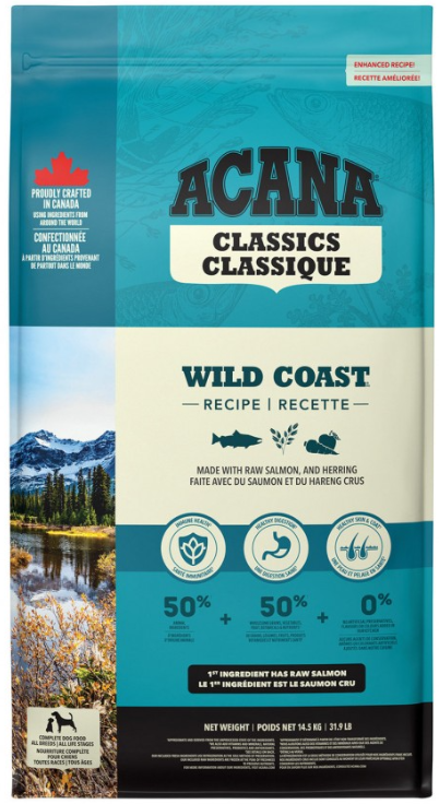 ACANA DOG CLASSICS WILD COAST 14.5KG