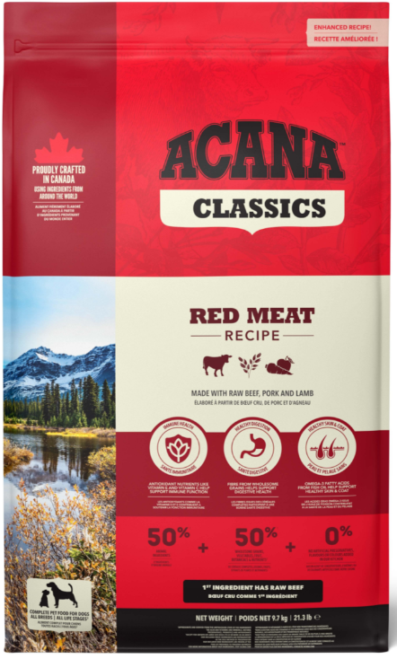 ACANA DOG CLASSICS RED MEAT 9.7KG