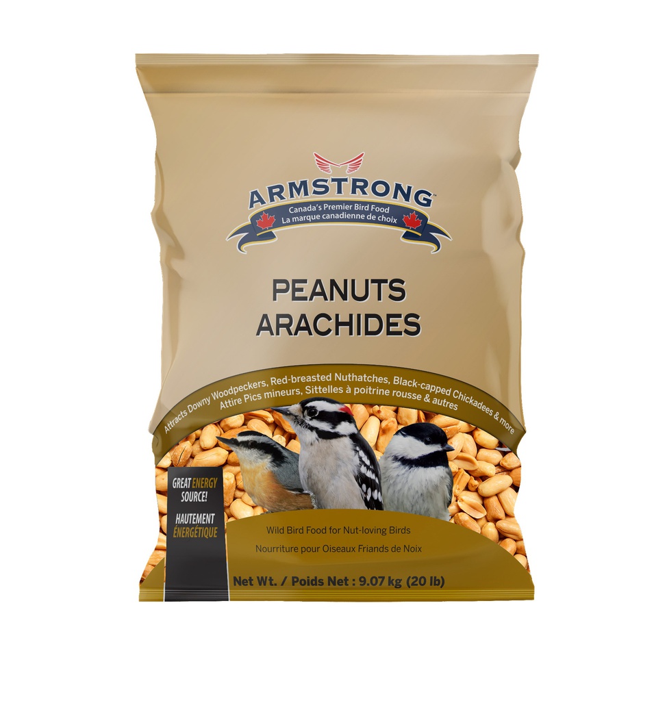 ARMSTRONG PEANUT HALVES 9.07KG