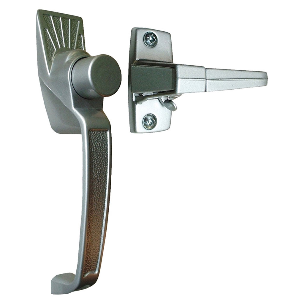 DMB - IDEAL SECURITY SK11 LATCH PUSHBUTTON, SILVER
