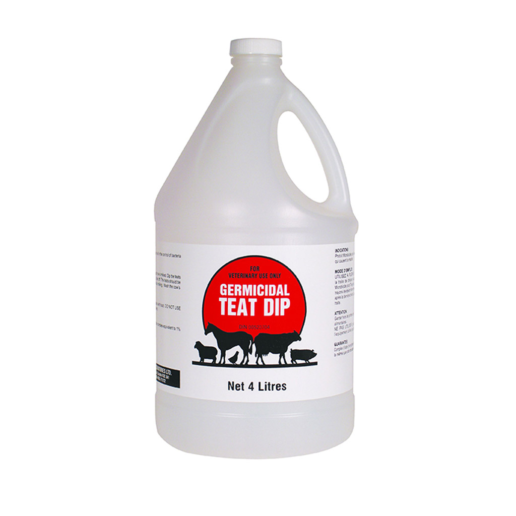 DVL TEAT DIP IODINE - GERMICIDAL 4L