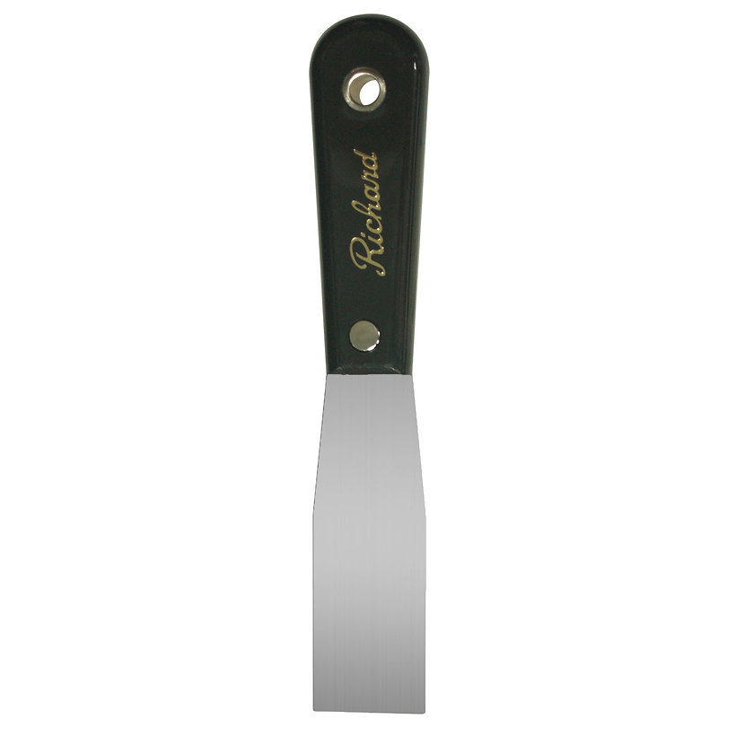 RICHARD PRO SERIES PUTTY KNIFE 1.25&quot; STIFF CARBON STEEL