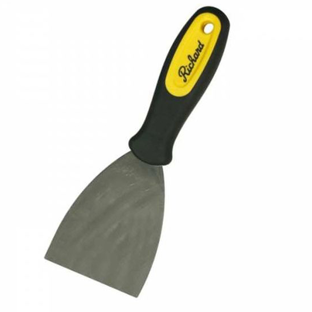 RICHARD ERGO-GRIP PUTTY KNIFE 3" CARBON STEEL