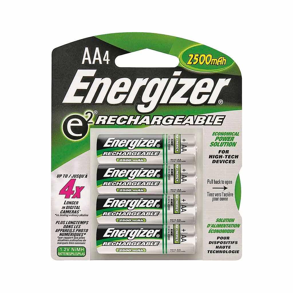 DMB - ENERGIZER AA RECHARGEABLE BATTERY 4PK