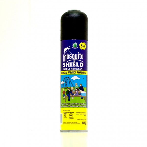 DV - MOSQUITO SHIELD KIDS &amp; FAMILY FORMULA REPELLENT 220G