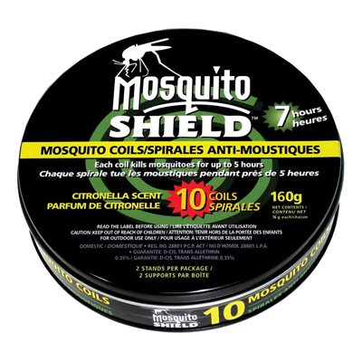 MOSQUITO SHIELD MOSQUITO COIL TIN 160G (10PK)