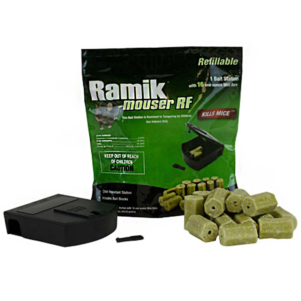 RAMIK REFILLABLE BAIT STATION 16 BLOCKS/PK
