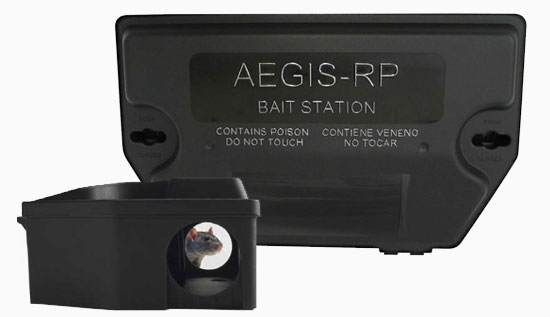 AEGIS RAT BAIT STATION W/ SOLID LID